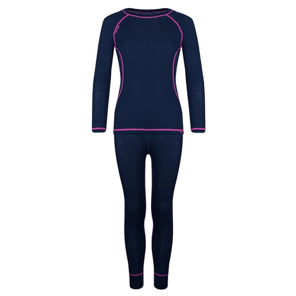 Trollkids Merino Baslager Set Blå 92 cm Pojke