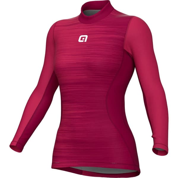 Ale Shade Langærmet Baselayer Rød S Kvinde