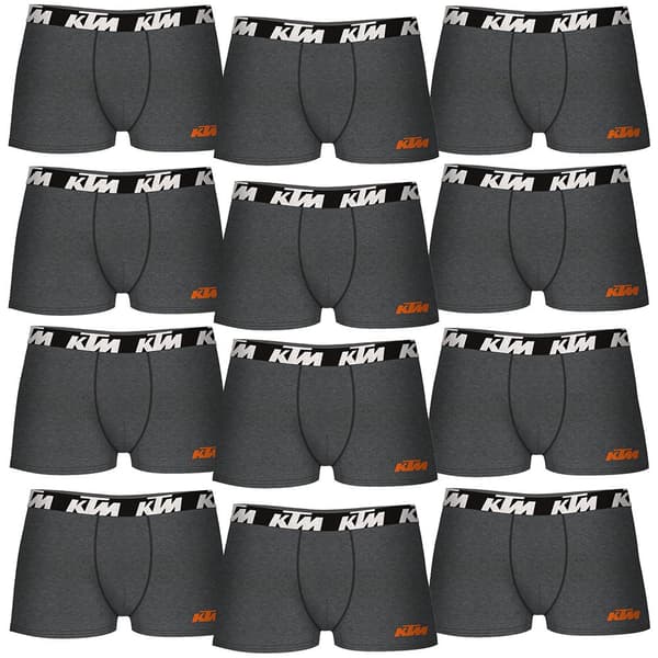 Ktm Pk5517 Boxerit 12 Yksiköt Harmaa 2XL Mies
