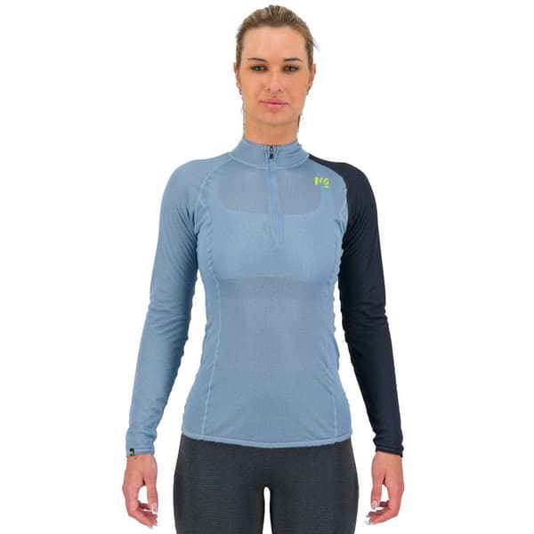 Karpos Dinamico Octa Langærmet Baselayer Blå L Kvinde