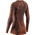Miniatyrbillede 2 af 2: X-bionic Symbio Merino Langærmet Baselayer Brun M Kvinde