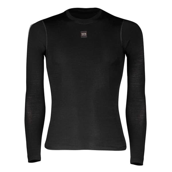 Tactic Merino Långärmad Baslager Svart XL Man