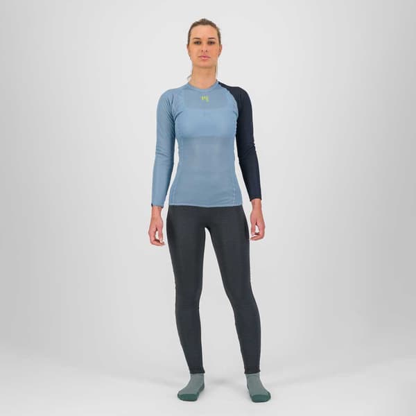 Karpos Dinamico Octa Langærmet Baselayer Blå XS Kvinde