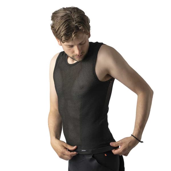 Gripgrab Pacr Ærmeløs Baselayer Sort XS-S Mand