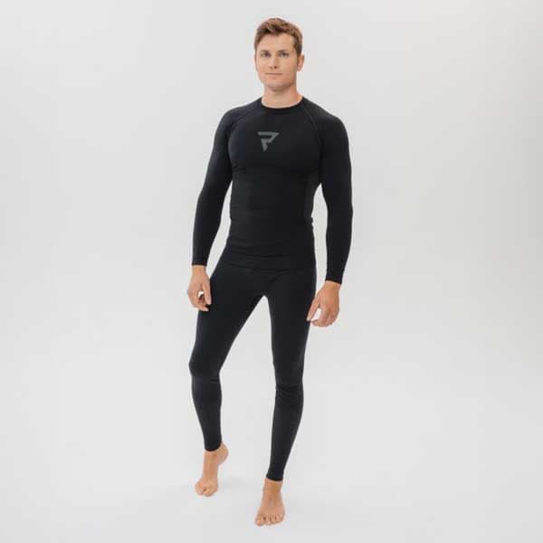 Rebelhorn Freeze Ii Compression Långärmad Baslager Svart L Man