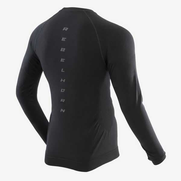 Rebelhorn Freeze Ii Compression Langærmet Baselayer Sort M Mand