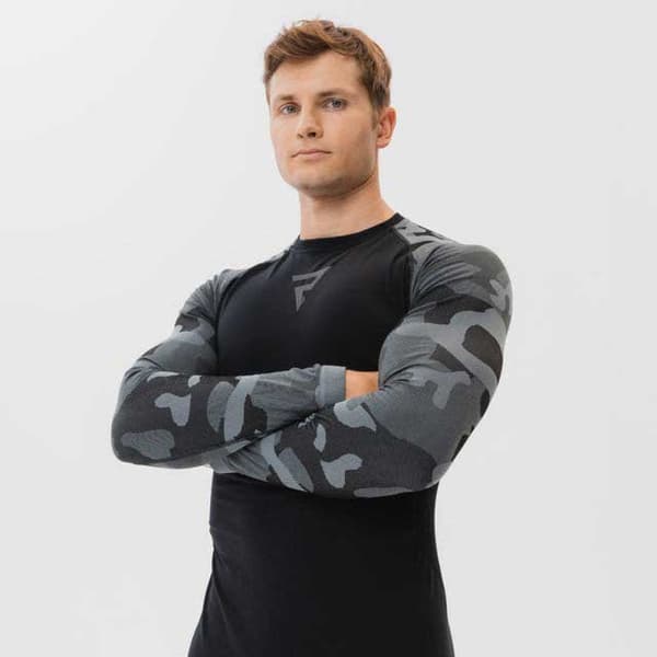 Rebelhorn Freeze Ii Compression Långärmad Baslager Svart L Man