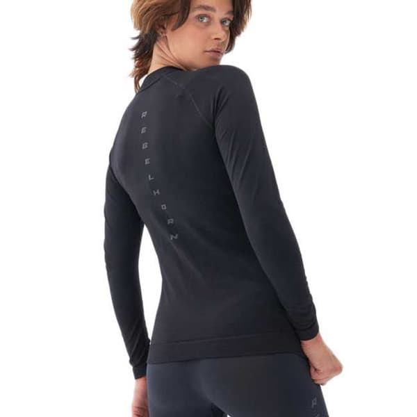Rebelhorn Freeze Ii Langærmet Baselayer Sort M Kvinde