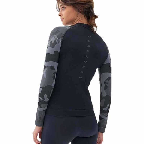 Rebelhorn Freeze Ii Langærmet Baselayer Sort S Kvinde