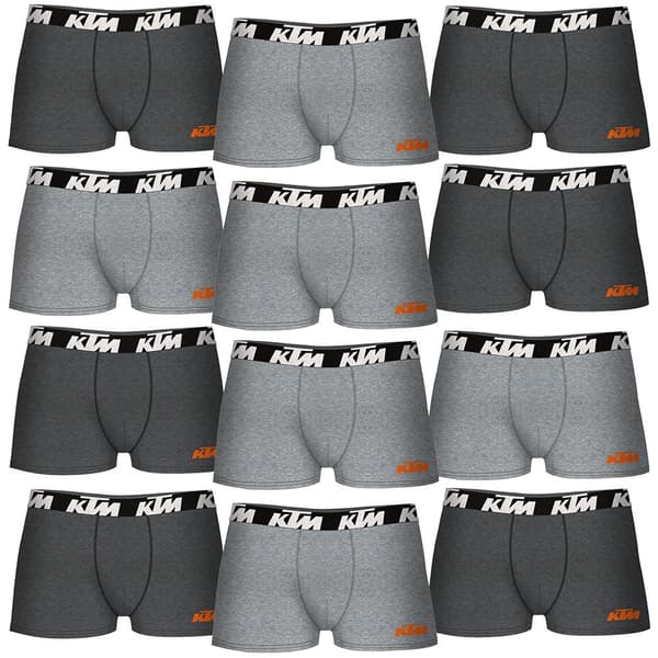 Ktm Pk5518 Boxers 12 Enheder Grå 2XL Mand