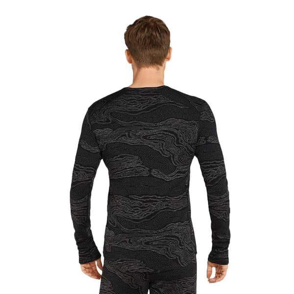Icebreaker Merino 260 Vertex Snow Guide Långärmad Baslager Grå XL Man