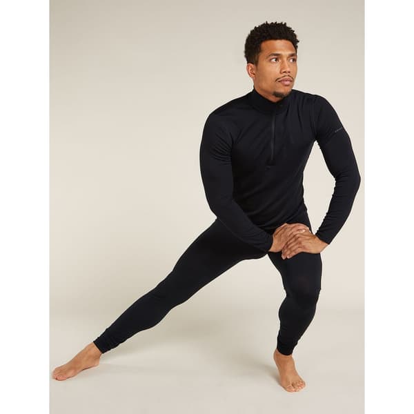 Icebreaker Merino Core Heavyweight Långärmad Baslager Svart S Man