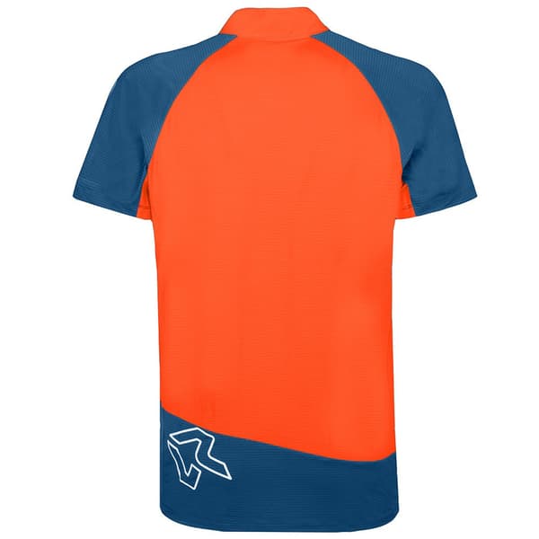Rock Experience Merlin Kortærmet Baselayer Orange,Blå S Mand