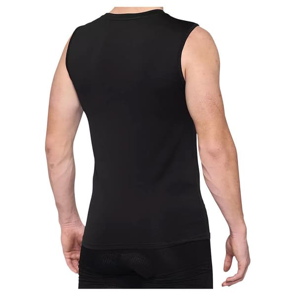 100percent Basecamp Ærmeløs Baselayer Sort M Mand