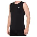 Miniatyrbillede 1 af 2: 100percent Basecamp Ærmeløs Baselayer Sort M Mand