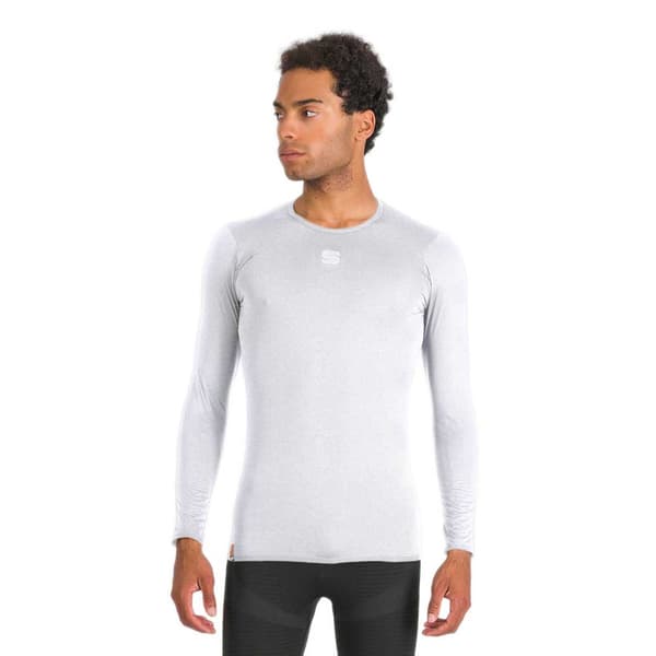 Sportful Light Langærmet Baselayer Hvid 3XL Mand