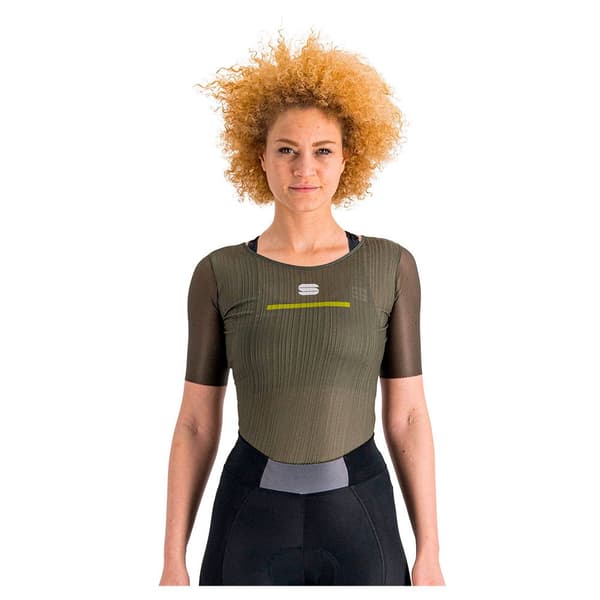 Sportful Pro Kortærmet Baselayer Grøn XS Kvinde