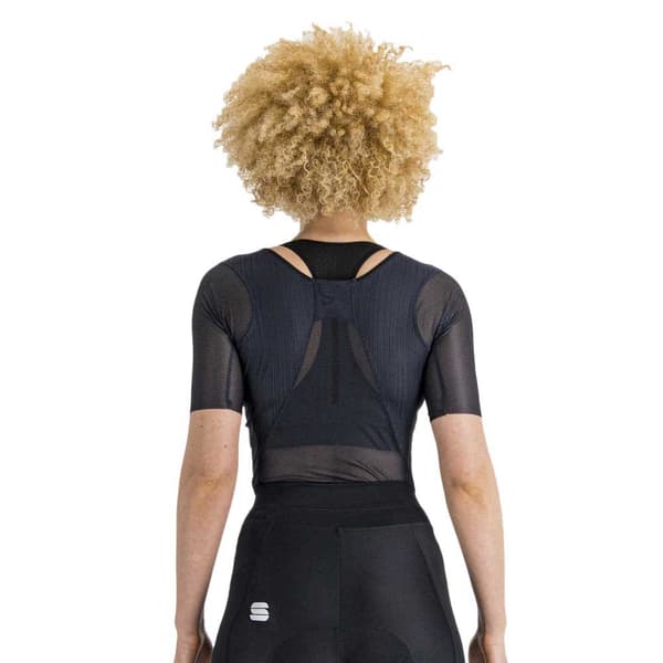 Sportful Pro Kortärmad Baslager Svart 2XL Kvinna