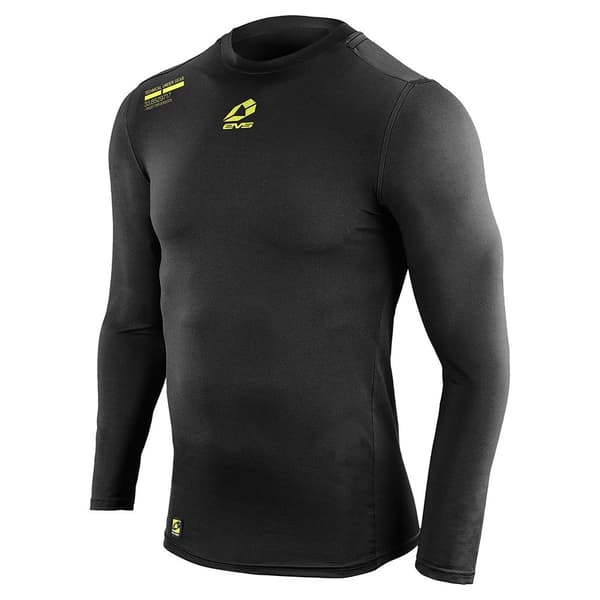 Evs Sports Tug Long Sleeve Compression Langærmet Baselayer Sort XL Mand