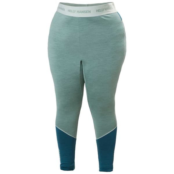 Helly Hansen Lifa Merino Midweight Plus Baslagerbyxor Grönt 3X Kvinna