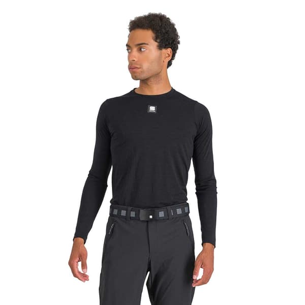 Sportful Merino Långärmad Baslager Svart XL Man