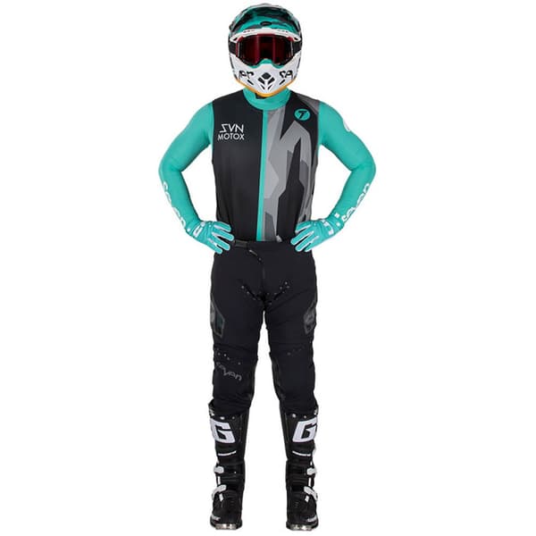 Seven Zero Compression Langærmet Baselayer Blå XL Mand