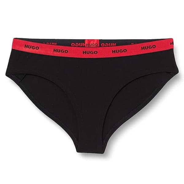 Hugo Stripe Trusser 3 Enheder Sort XS Kvinde
