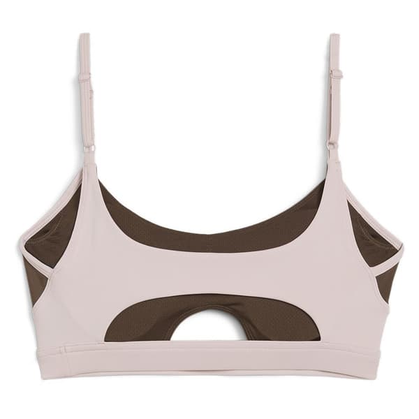 Puma Move Ultrabare Sculpting Sport-bh Med Låg Support Brun L Kvinna