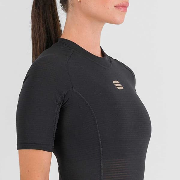Sportful Thermodynamic Mid Kortærmet Baselayer Sort XL Kvinde