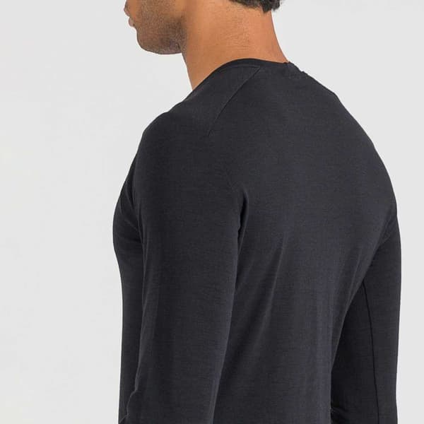 Sportful Merino Langærmet Baselayer Sort 3XL Mand