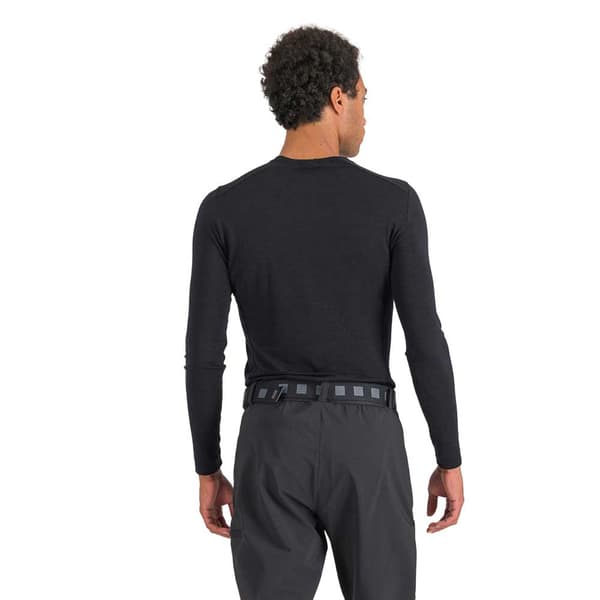 Sportful Merino Langærmet Baselayer Sort 3XL Mand
