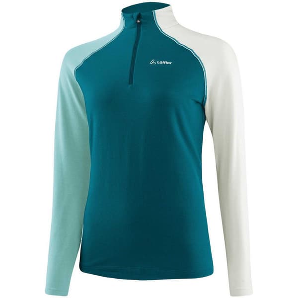 Loeffler Coblo Transtex Langærmet Baselayer Blå 40 Kvinde