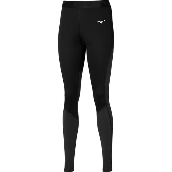 Mizuno Merino Wool Pohjakerroksen Housut Musta L Nainen