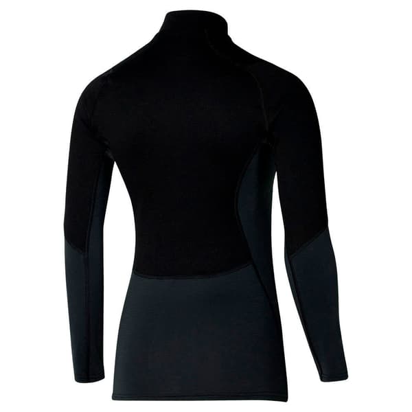 Mizuno Merino Wool Pitkähihainen Aluspaita Musta L Nainen