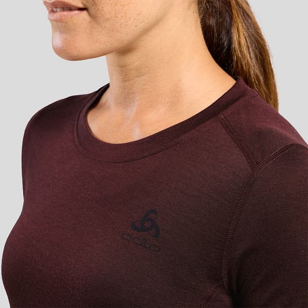 Odlo Merino 200 Lyhythihainen Aluspaita Ruskea XL Nainen