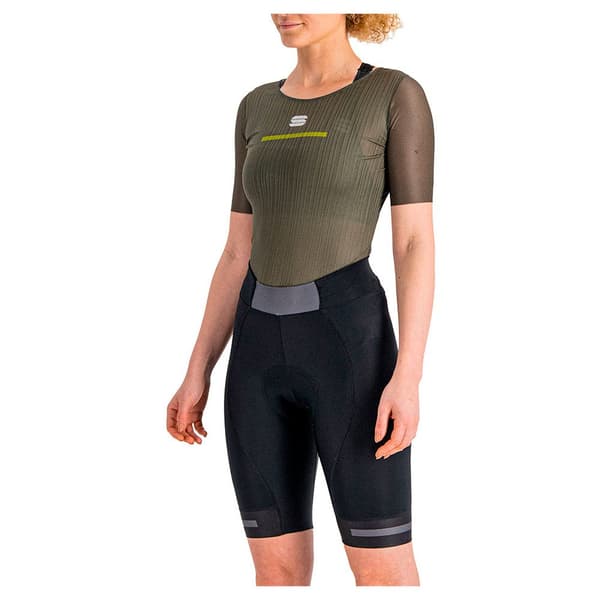 Sportful Pro Kortærmet Baselayer Grøn XL Kvinde