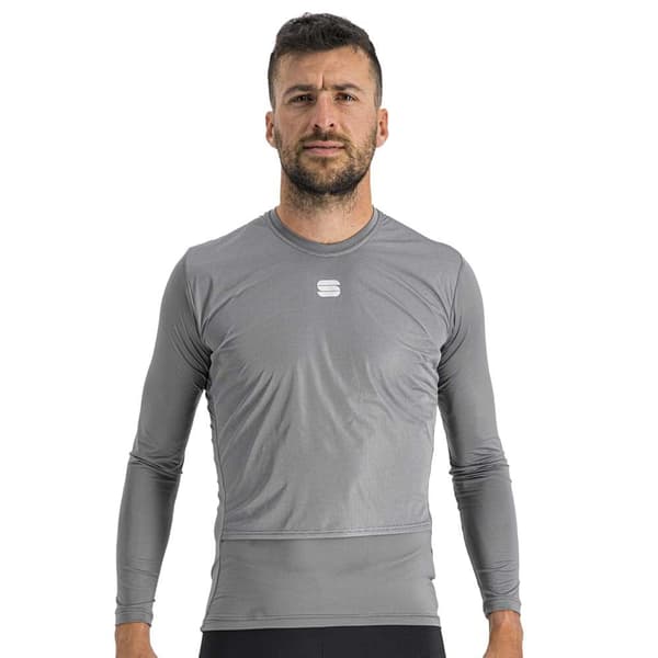 Sportful Fiandre Thermal Layer Langærmet Baselayer Grå 2XL Mand
