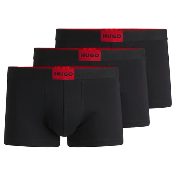 Hugo Galaxy Boxers 3 Enheter Svart 2XL Man