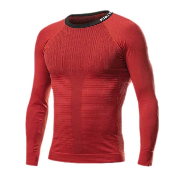 Biotex Fit Långärmad Baslager Röd XS-S Man