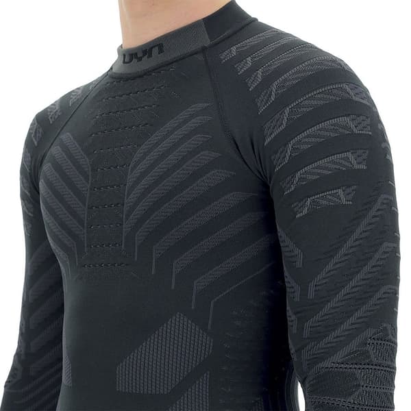 Uyn Resilyon Turtle Neck Långärmad Baslager Svart S / M Man