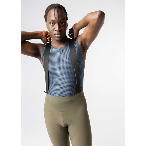 Tactic Ærmeløs Baselayer Blå 2XL Mand