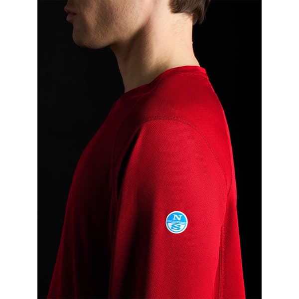 North Sails Performance Regatta Tech Langærmet Baselayer Rød M Mand