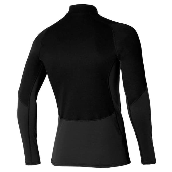 Mizuno Merino Wool Långärmad Baslager Svart S Man