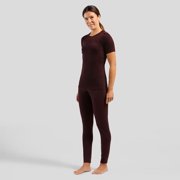Odlo Merino 200 Lyhythihainen Aluspaita Ruskea XS Nainen