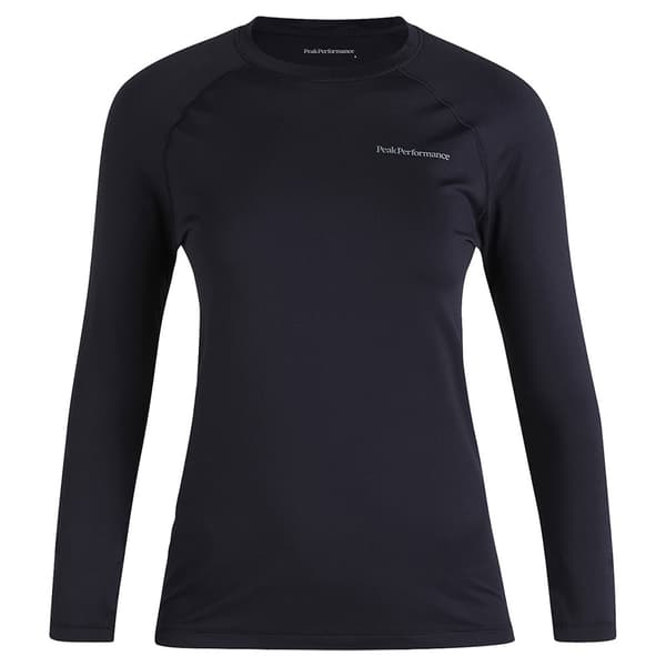 Peak Performance Spirit Crew Långärmad Baslager Svart XS Kvinna