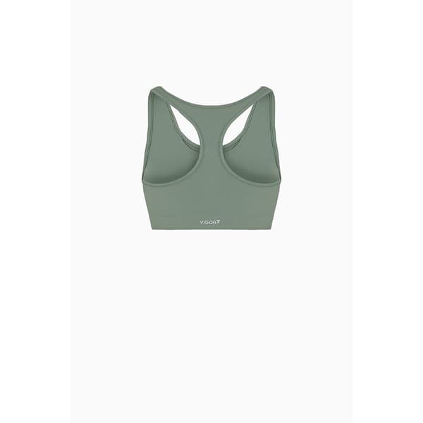 Ea7 Emporio Armani 6dth59-tjklz Sport-bh Grøn M Kvinde