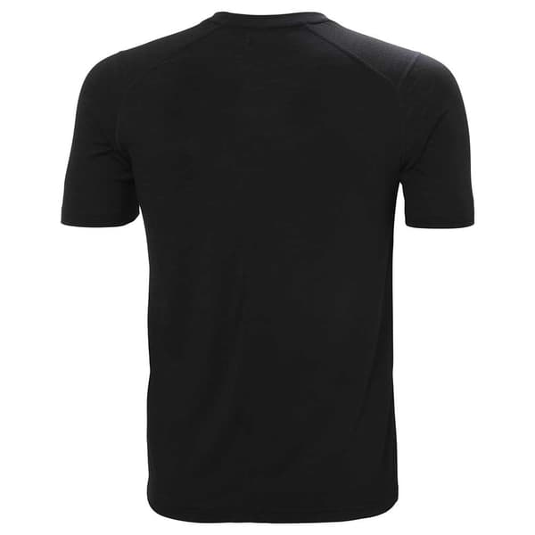 Helly Hansen Durawool Kortærmet Baselayer Sort M Mand