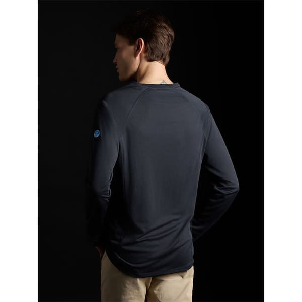 North Sails Performance Regatta Tech Langærmet Baselayer Blå S Mand