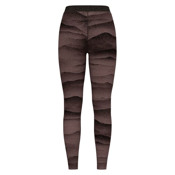 Odlo Merino Ridgelines Baselagbukser Brun S Kvinde