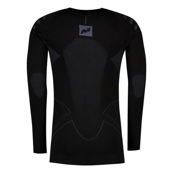 Massi Thermetic Evolution Carbon Langærmet Baselayer Sort M Mand